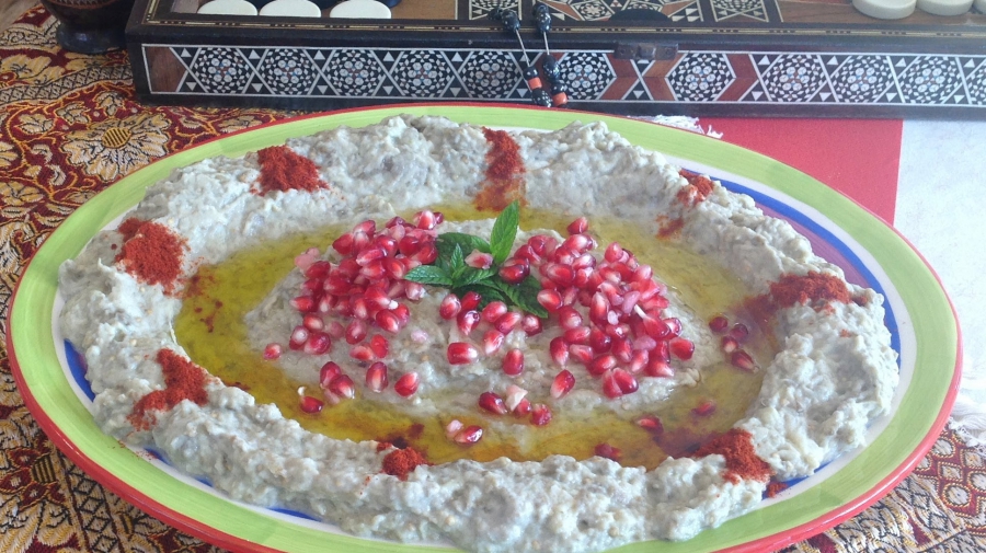 **LILKOVÁ POMAZÁNKA BABA GHANOUSH RECEPT, ZDRAVÝ A RYCHLÝ RECEPT