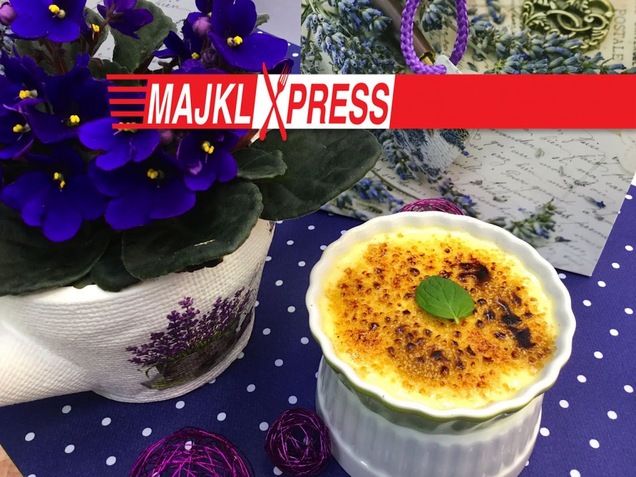 Majkl Express: Nejchutnější a nejlehčí recept na crème brûlée