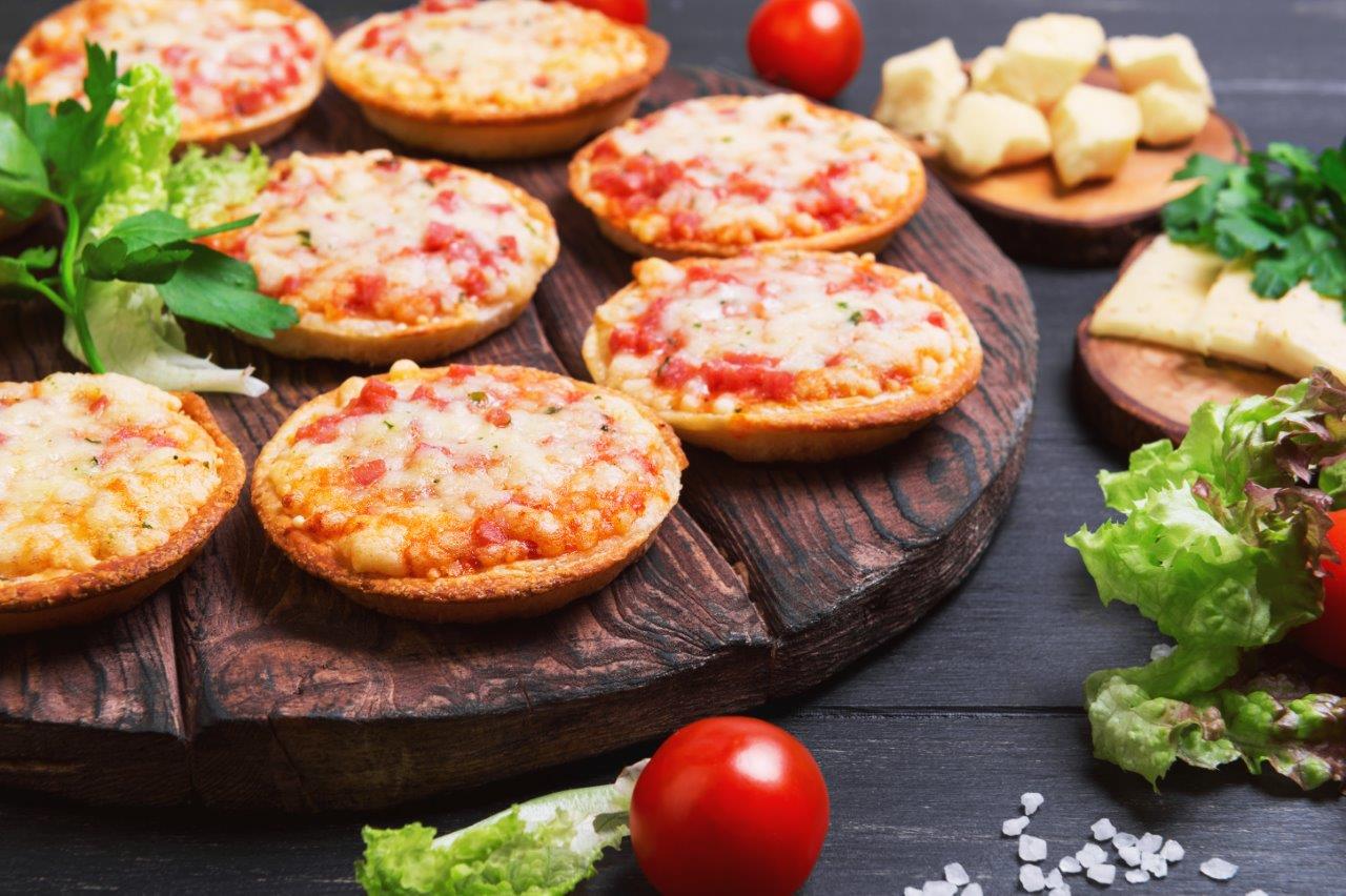 Mini pizza pops