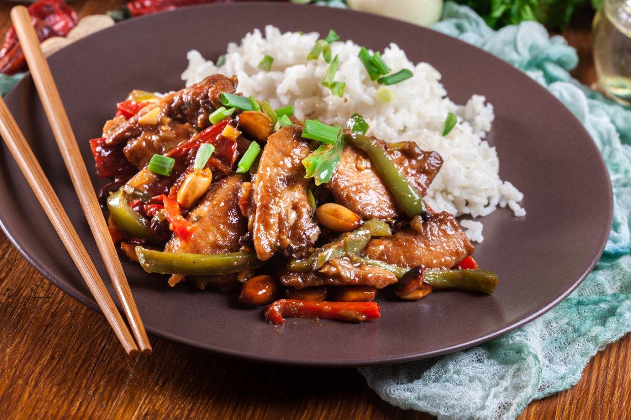 Kuřecí kung pao 