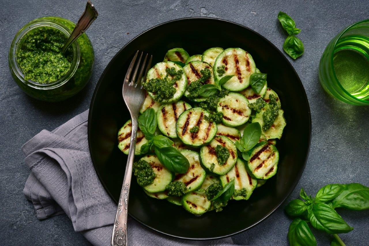 Veganský předkrm z cukety