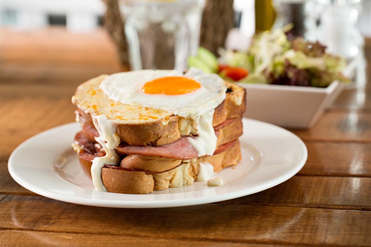 Francouzský sendvič Croque-monsieur