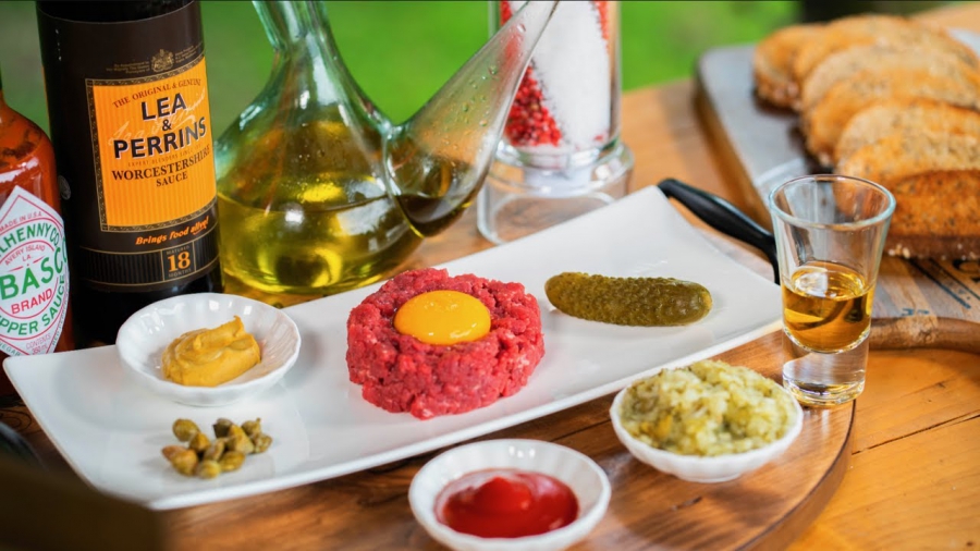 Nejlepší tatarský biftek (tatarák) STEAK TARTAR