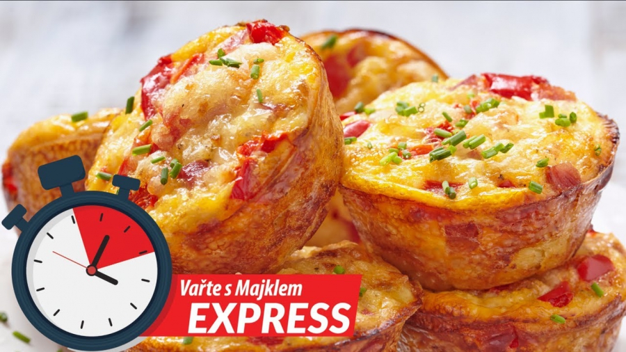 Egg Muffins recipe. Healthy Breakfast Egg Muffins Baked in the Oven quick and easy. EXPRESS 