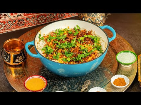 Nejlepší Kuřecí biryani recept  Indická rýže s kuřecím masem