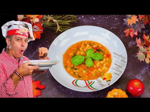 Úžasná a zdravá italská polévka: recept na Minestrone. Mezinárodní polévkový festival: Díl 3.