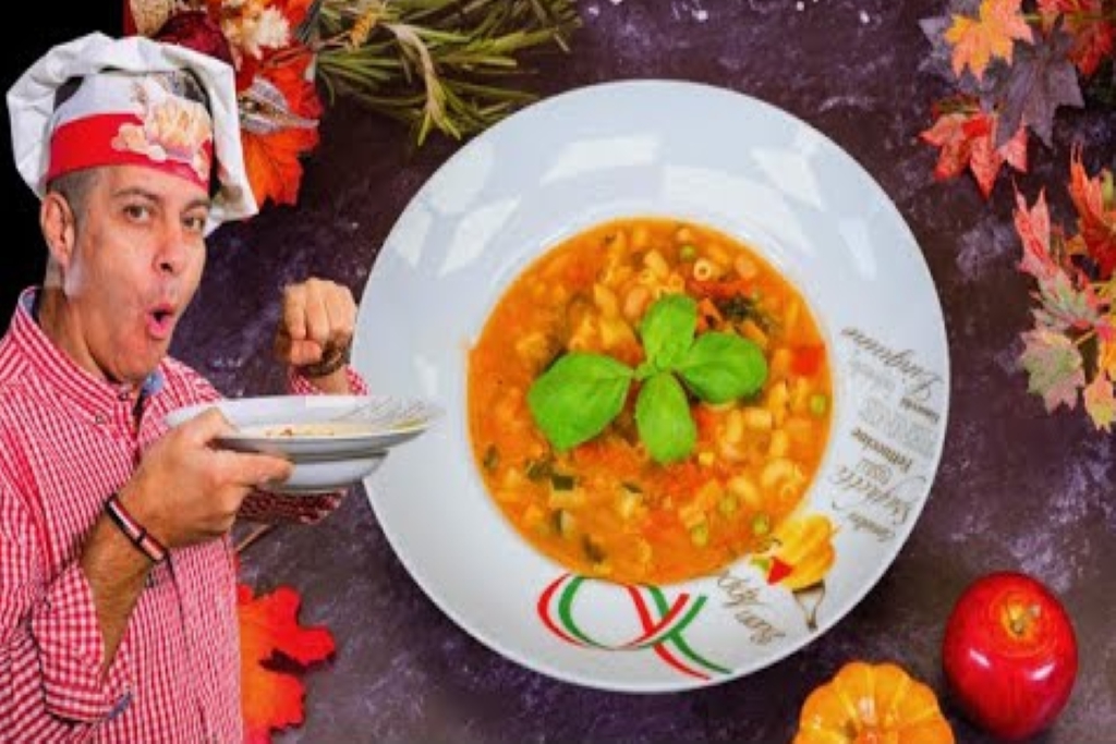 Italská polévka Minestrone