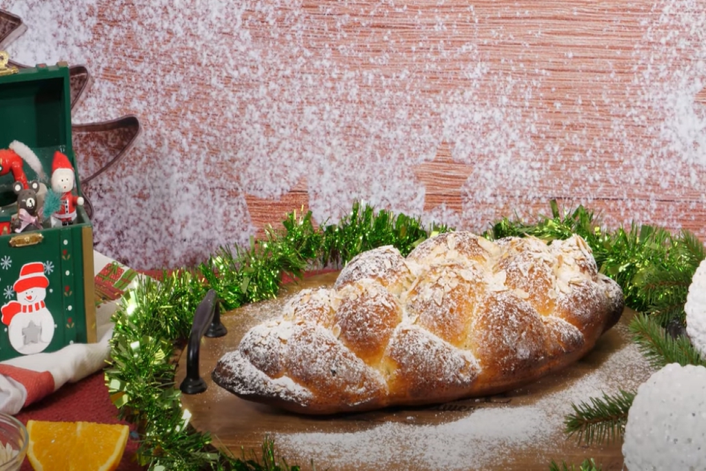 Vánočka na bázi těsta BRIOCHE